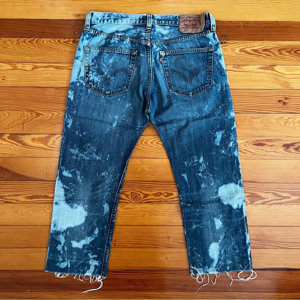 TOPMAN FINDS Vintage Bleached Jeans - Picture 6 of 6
